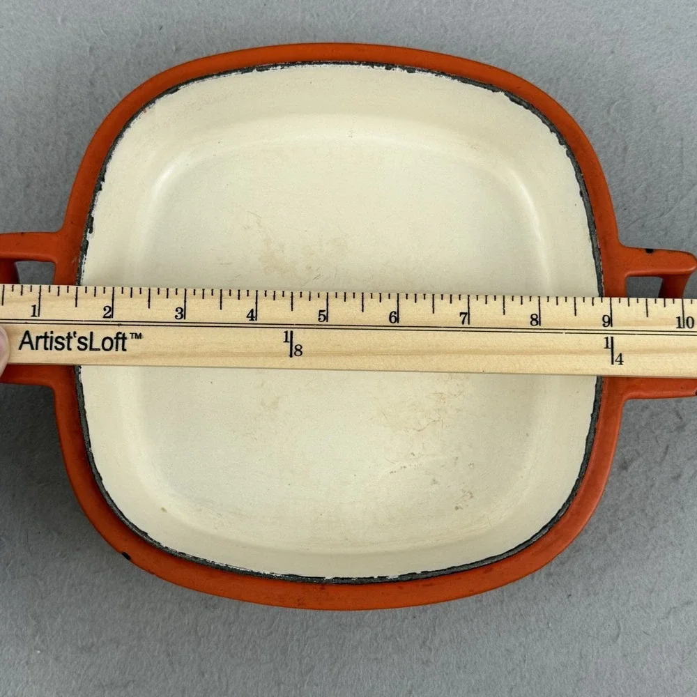 Dansk Orecast Square Skillet Lid Baker 7.5